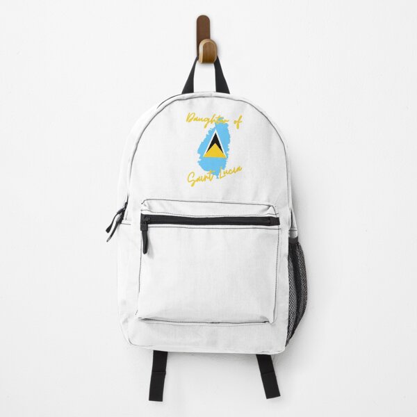 Item preview, Daughter of Saint Lucia Map Flag designed and sold by NovawayDirect.