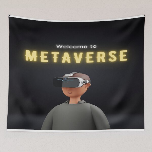 Item preview, WELCOME TO METAVERSE! designed and sold by TheUrbanSpace.