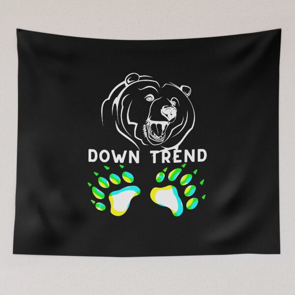 Item preview, Down Bear Market designed and sold by RedSparkle.