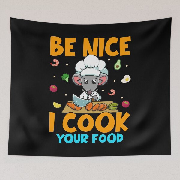 Item preview, Be Nice I Cook Your Food Cook Chef Cooking BBQ designed and sold by 2blackcherries.