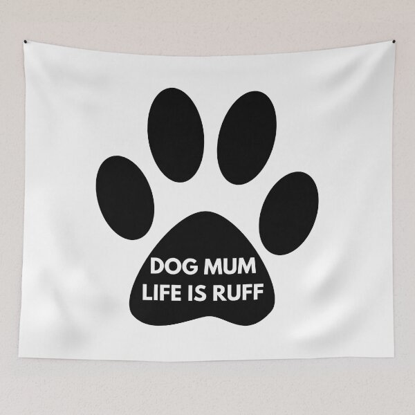 Item preview, Dog mum life is ruff designed and sold by springybelly.