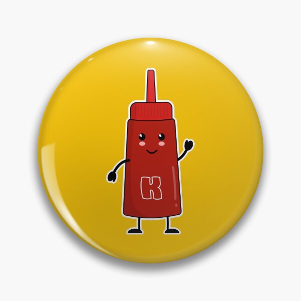 Item preview, Copy of Kawaii Mustard: Best Friends Forever (with the Ketchup) designed and sold by Happy Puppy Print On Demand.