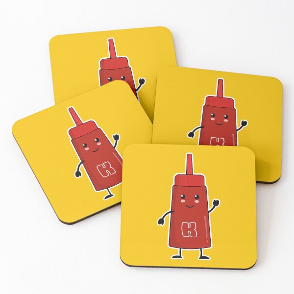 Item preview, Copy of Kawaii Mustard: Best Friends Forever (with the Ketchup) designed and sold by Happy Puppy Print On Demand.