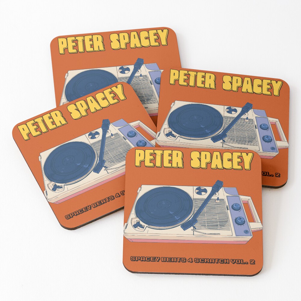 Item preview, Coasters (Set of 4) designed and sold by Spaceymerch.