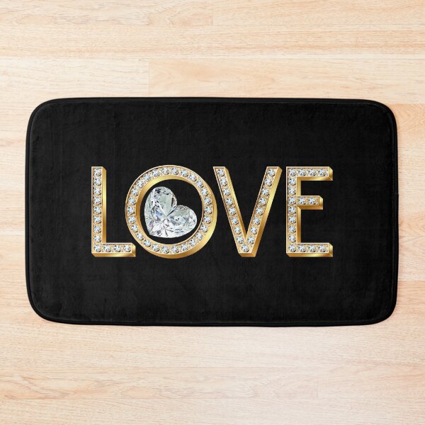 Item preview, Diamond LOVE Forever (on Black) designed and sold by PawsitiveMum.