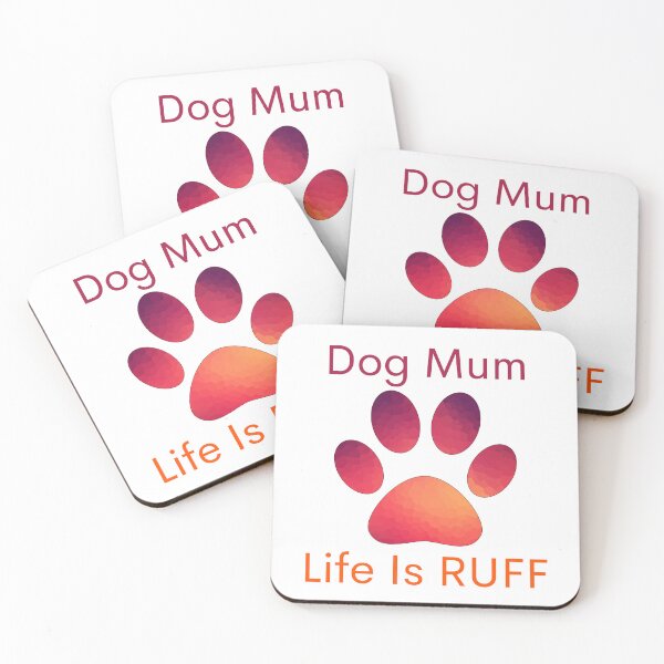 Item preview, Dog mum life is ruff designed and sold by springybelly.