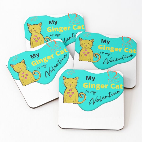 Item preview, Ginger Cat Valentine designed and sold by JosefinaDesigns.