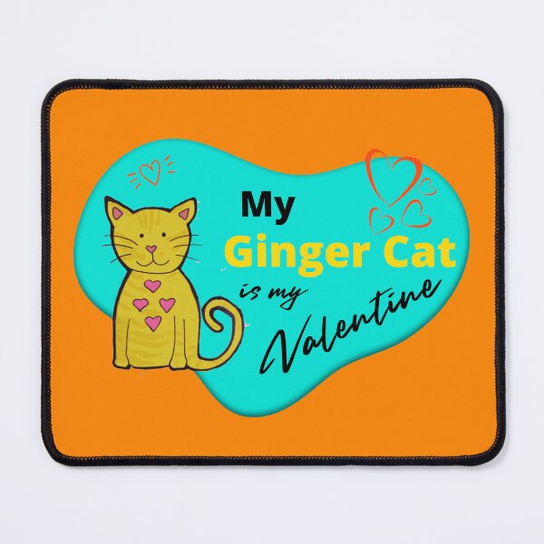 Item preview, Ginger Cat Valentine designed and sold by JosefinaDesigns.