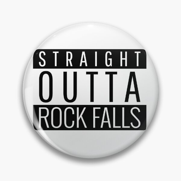 Item preview, Straight Outta Rock Falls Illinois Rock Falls IL designed and sold by Teelogic.