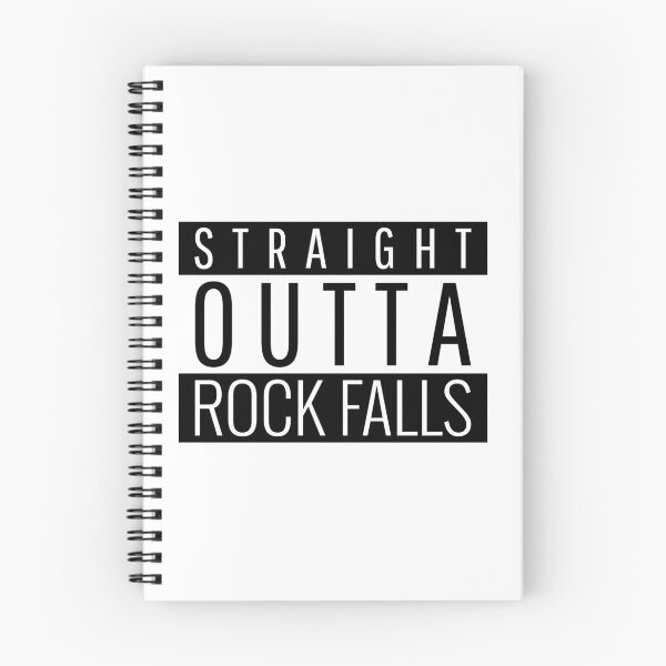 Item preview, Straight Outta Rock Falls Illinois Rock Falls IL designed and sold by Teelogic.