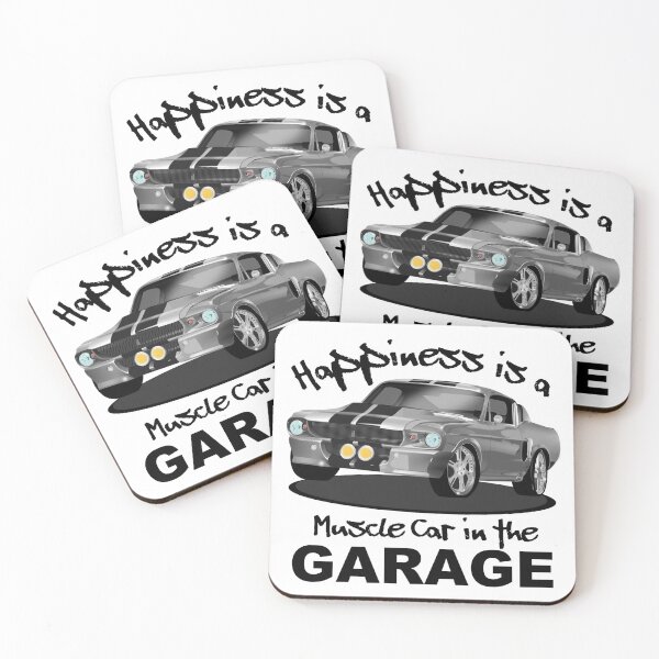 Item preview, Happiness is a Muscle Car in the Garage designed and sold by Wilcox PhotoArt.