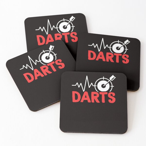Item preview, Darts Heartbeat Dartboard Dart Team Player Target Arrow designed and sold by TomGiantDesigns.