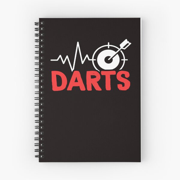 Item preview, Darts Heartbeat Dartboard Dart Team Player Target Arrow designed and sold by TomGiantDesigns.