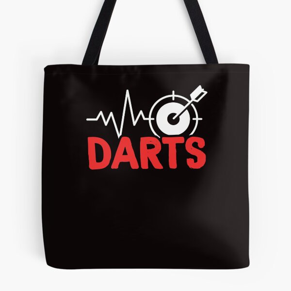 Item preview, Darts Heartbeat Dartboard Dart Team Player Target Arrow designed and sold by TomGiantDesigns.