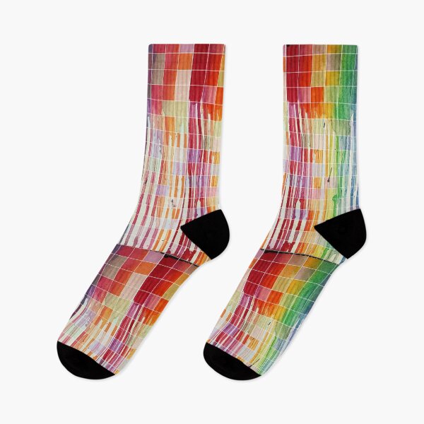Item preview, Rainbow Drip Squares designed and sold by makeitsocial.