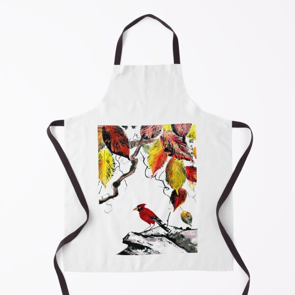 Item preview, Chinese Bird In Autumn designed and sold by Birgit Moldenhauer.