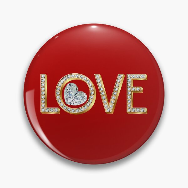 Item preview, Diamond LOVE Forever (on Red) designed and sold by PawsitiveMum.