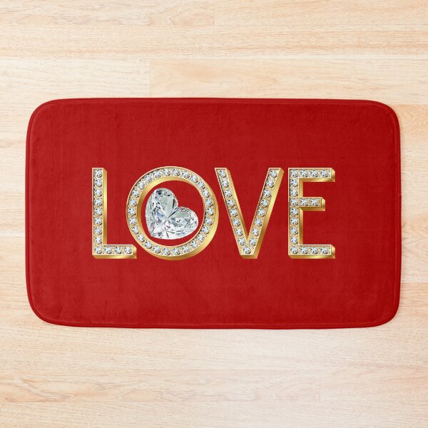 Item preview, Diamond LOVE Forever (on Red) designed and sold by PawsitiveMum.