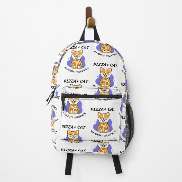 Item preview, Pizza + Cat My Perfevt Valentine's - Funny And Cute Cat And Pizza Gift For Pizza And Cat Lovers designed and sold by Diferenty Shop ⭐⭐⭐⭐⭐.