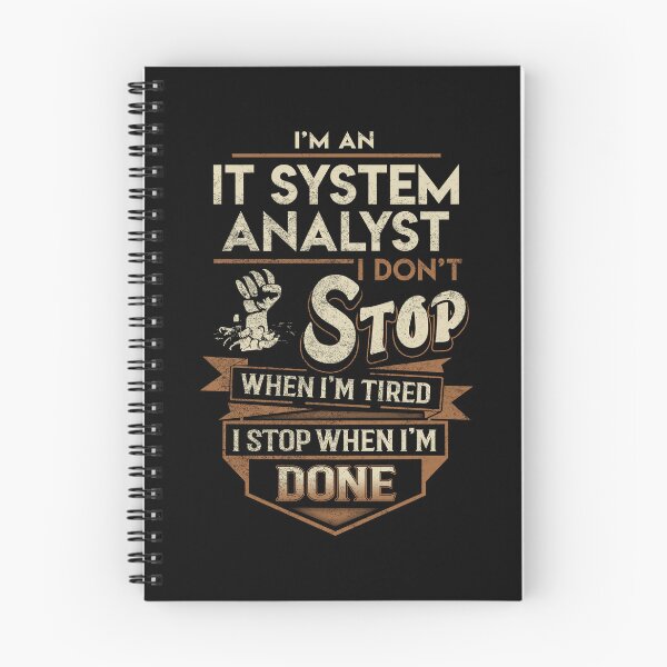 Item preview, It System Analyst T Shirt - I Stop When Done Job Gift Item Tee designed and sold by paneczkopat.