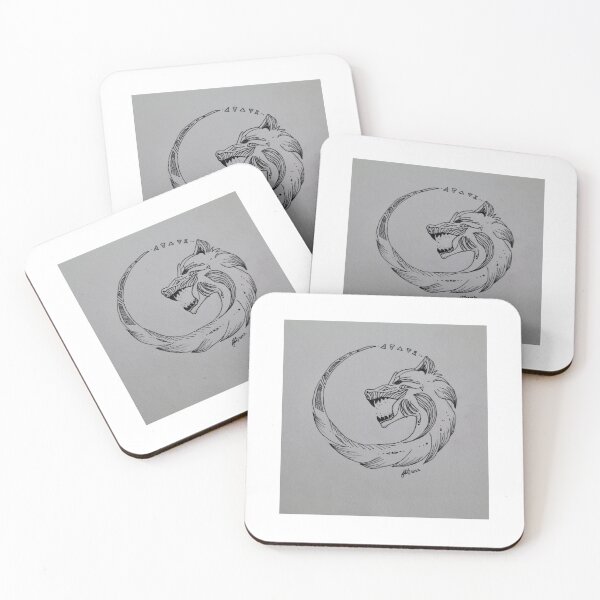 Item preview, Wolf Witcher symbol designed and sold by StudioMagicVault.