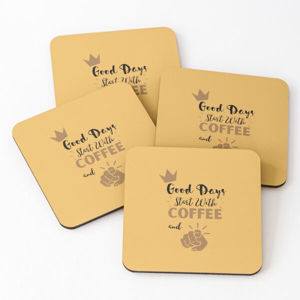 Item preview, Good Days Start With Coffee and You designed and sold by Designprovider.