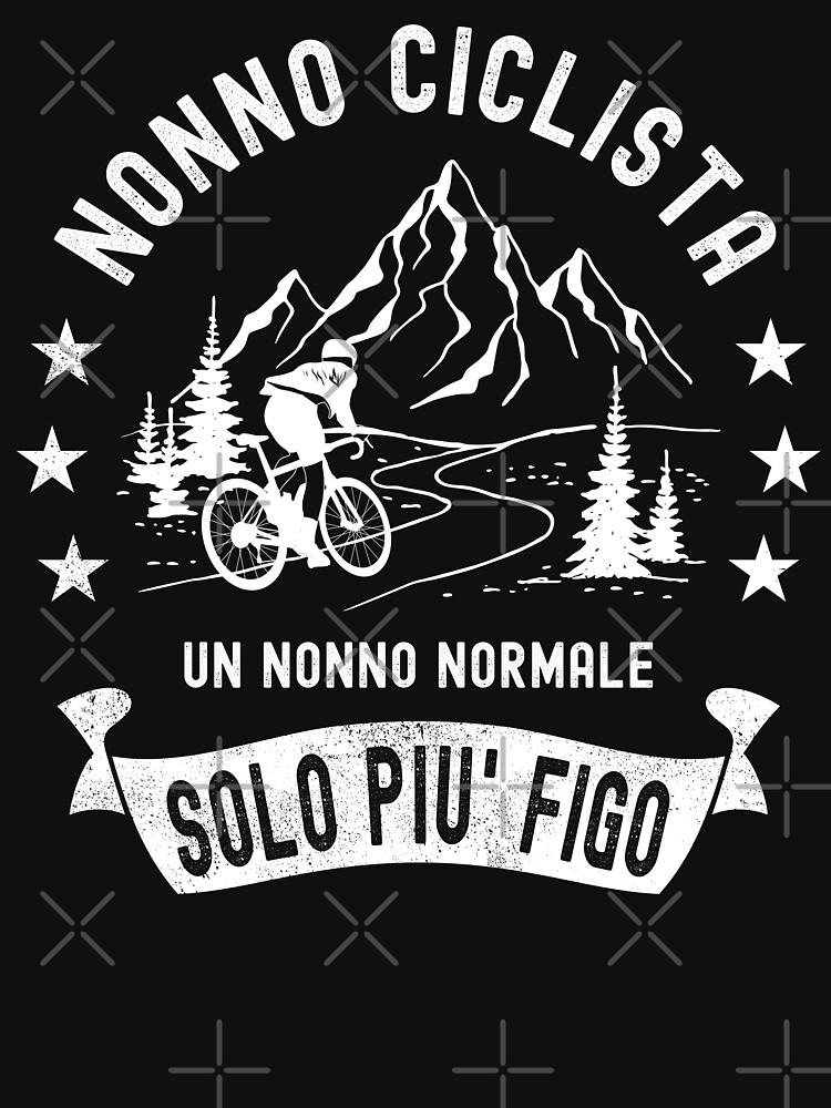 Ciclononno Frasi Bici Uomo Divertenti per il Nonno Ciclista Essential T- Shirt for Sale by grinta2021