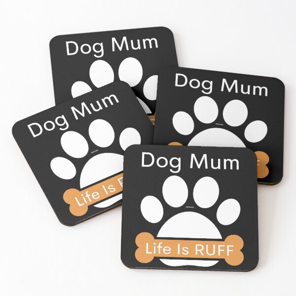 Item preview, Dog mum life is ruff designed and sold by springybelly.