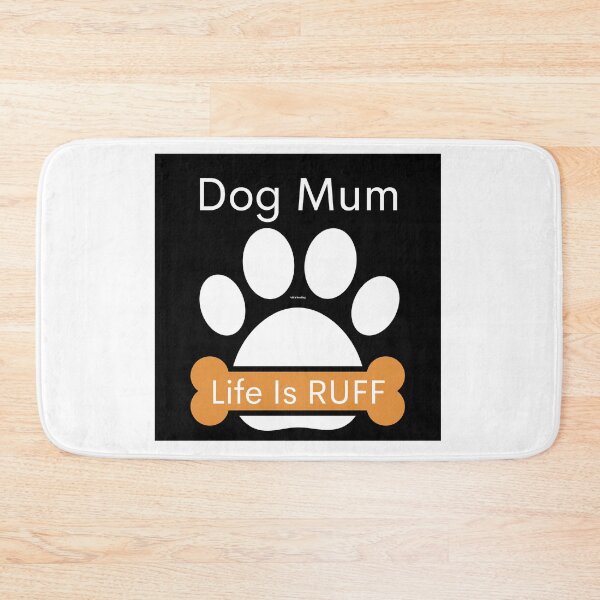Item preview, Dog mum life is ruff designed and sold by springybelly.
