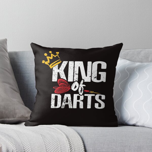 Item preview, King Of Darts Dartboard Dart Player Bullseye Pub Sports designed and sold by TomGiantDesigns.