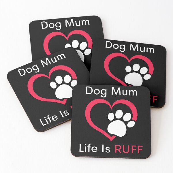 Item preview, Dog mum life is ruff designed and sold by springybelly.