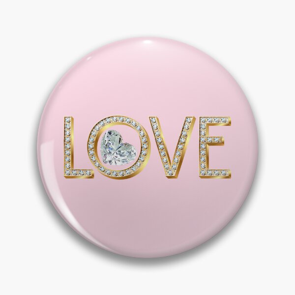 Item preview, Diamond LOVE Forever (on Pink) designed and sold by PawsitiveMum.