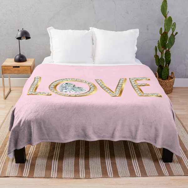 Item preview, Diamond LOVE Forever (on Pink) designed and sold by PawsitiveMum.