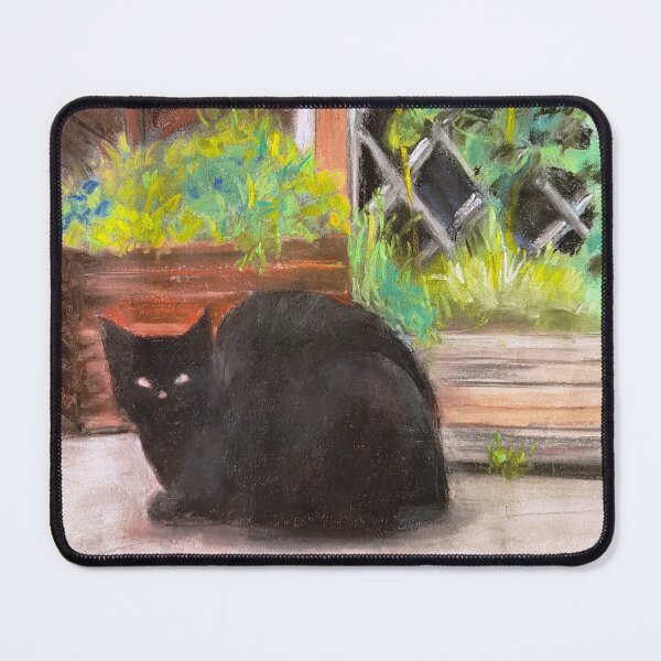 Item preview, Black cat designed and sold by Daria Busek.