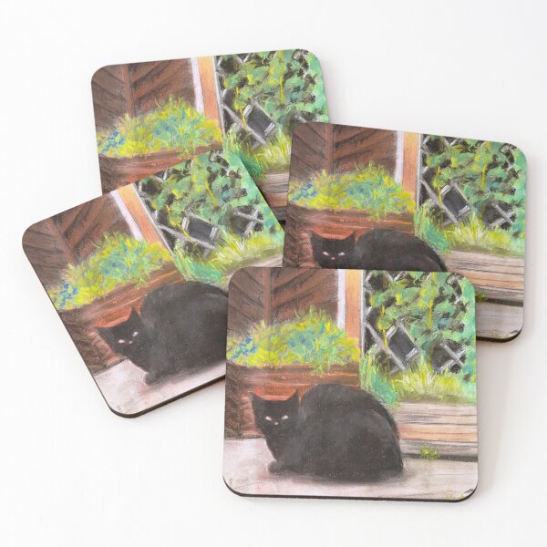 Item preview, Black cat designed and sold by Daria Busek.