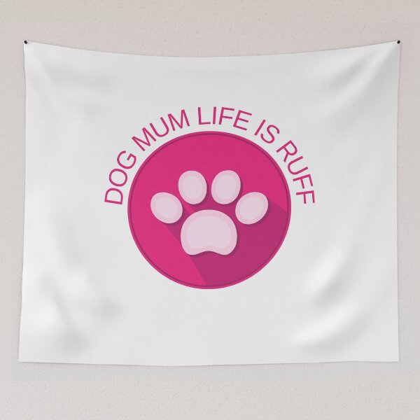 Item preview, Dog mum life is ruff designed and sold by springybelly.