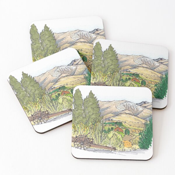 Item preview, Arrowtown Autumn Memorial View designed and sold by Tom Napper Design.