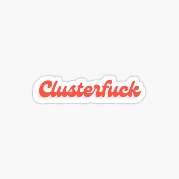 Item preview, Vintage clusterfuck designed and sold by OK SKETCHY.