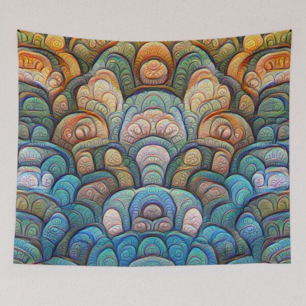 Item preview, Autumn forest at sunset #DeepDream #Art designed and sold by blackhalt.