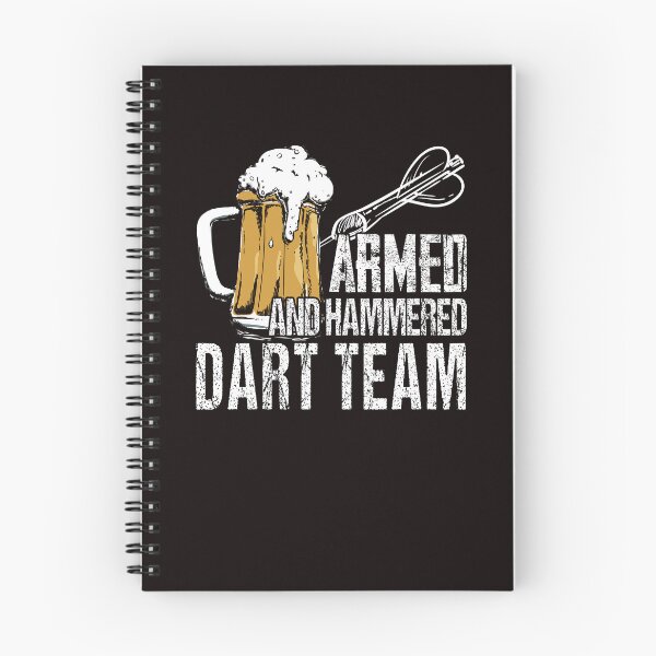 Item preview, Armed Hammered Dart Team Darts Player Bullseye Dartist designed and sold by TomGiantDesigns.