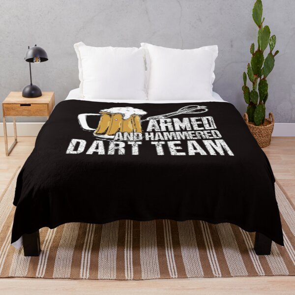 Item preview, Armed Hammered Dart Team Darts Player Bullseye Dartist designed and sold by TomGiantDesigns.