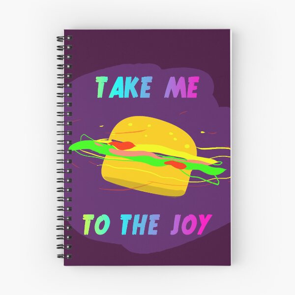 Item preview, Take me to the joy space burger designed and sold by Marina Dadychenko.