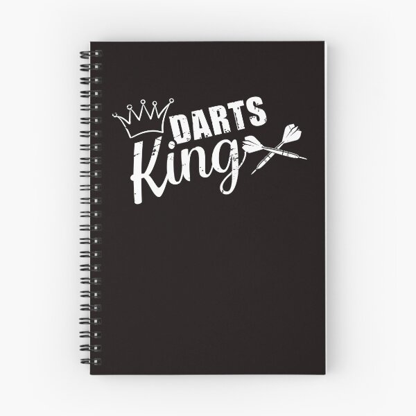 Item preview, Darts King Dart Player Dartist Arrow Aim Target Bullseye designed and sold by TomGiantDesigns.