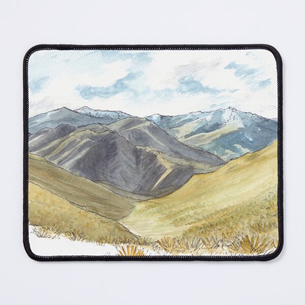 Item preview, Otago from Big Hill Saddle Watercolour designed and sold by Tom Napper Design.