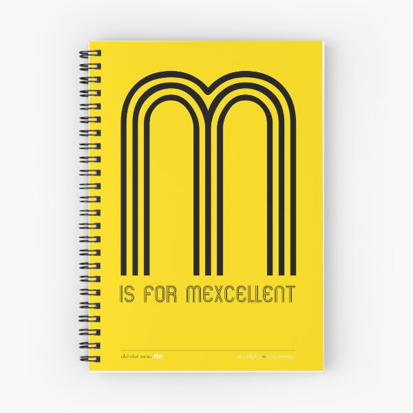 Item preview, M is for Mexcellent _ alphabet series  designed and sold by Nanika-akimoto.