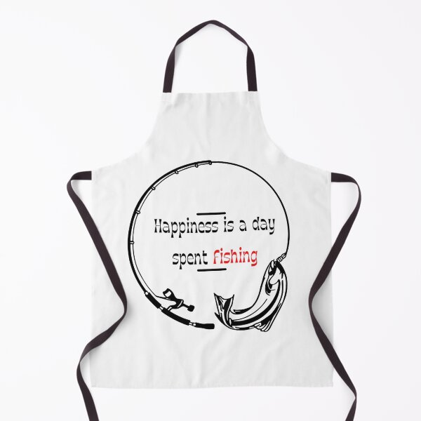 Item preview, Happiness is a day spent fishing black and red designed and sold by AmonRa16.