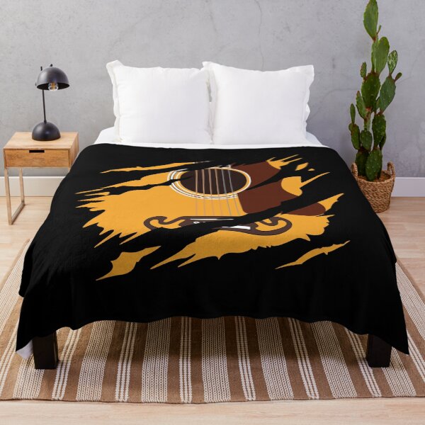 Item preview, Ripped Acoustic Guitar Natural Color designed and sold by nightsworthy.