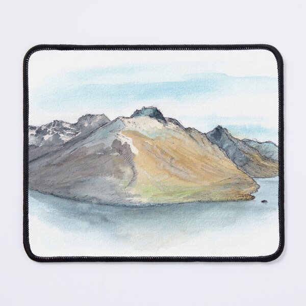 Item preview, Cecil Peak from Deer Park Heights Watercolour designed and sold by Tom Napper Design.
