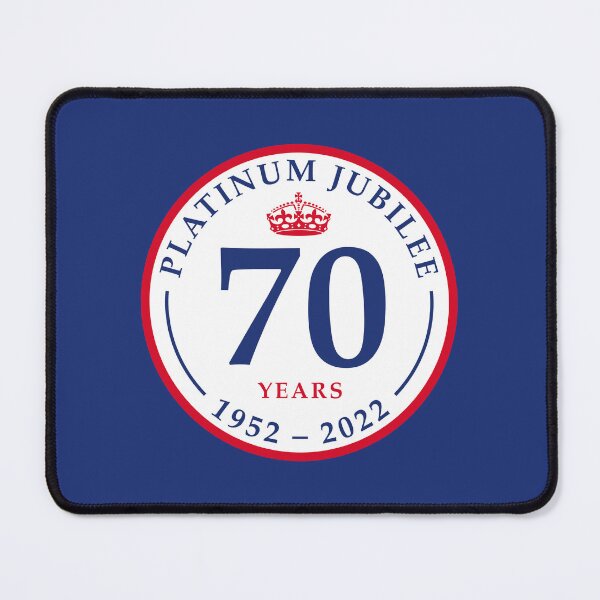 Item preview, Platinum Jubilee Roundel (On Blue) designed and sold by STUDIO-72.