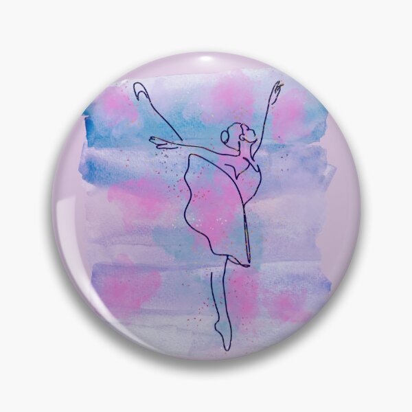 Item preview, Watercolor Ballerina Line Art V designed and sold by M-Infinite.